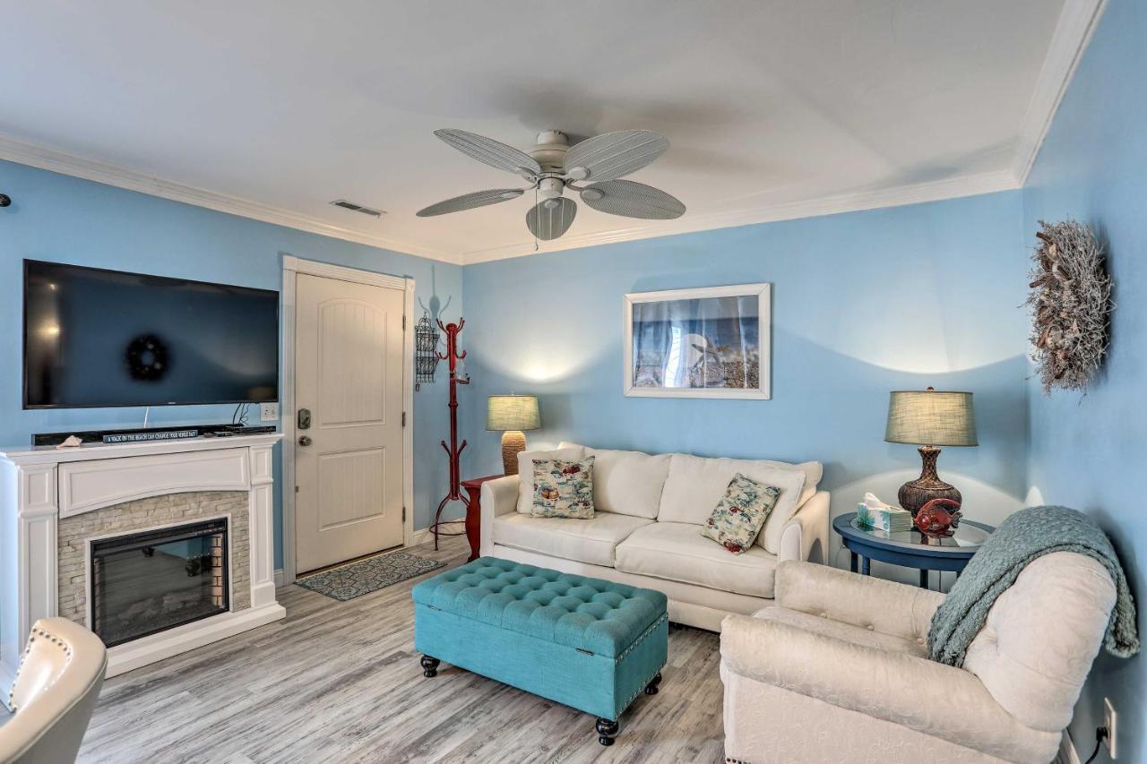 Breezy Murrells Inlet Condo With Deck Walk To Beach Myrtle Beach Eksteriør bilde